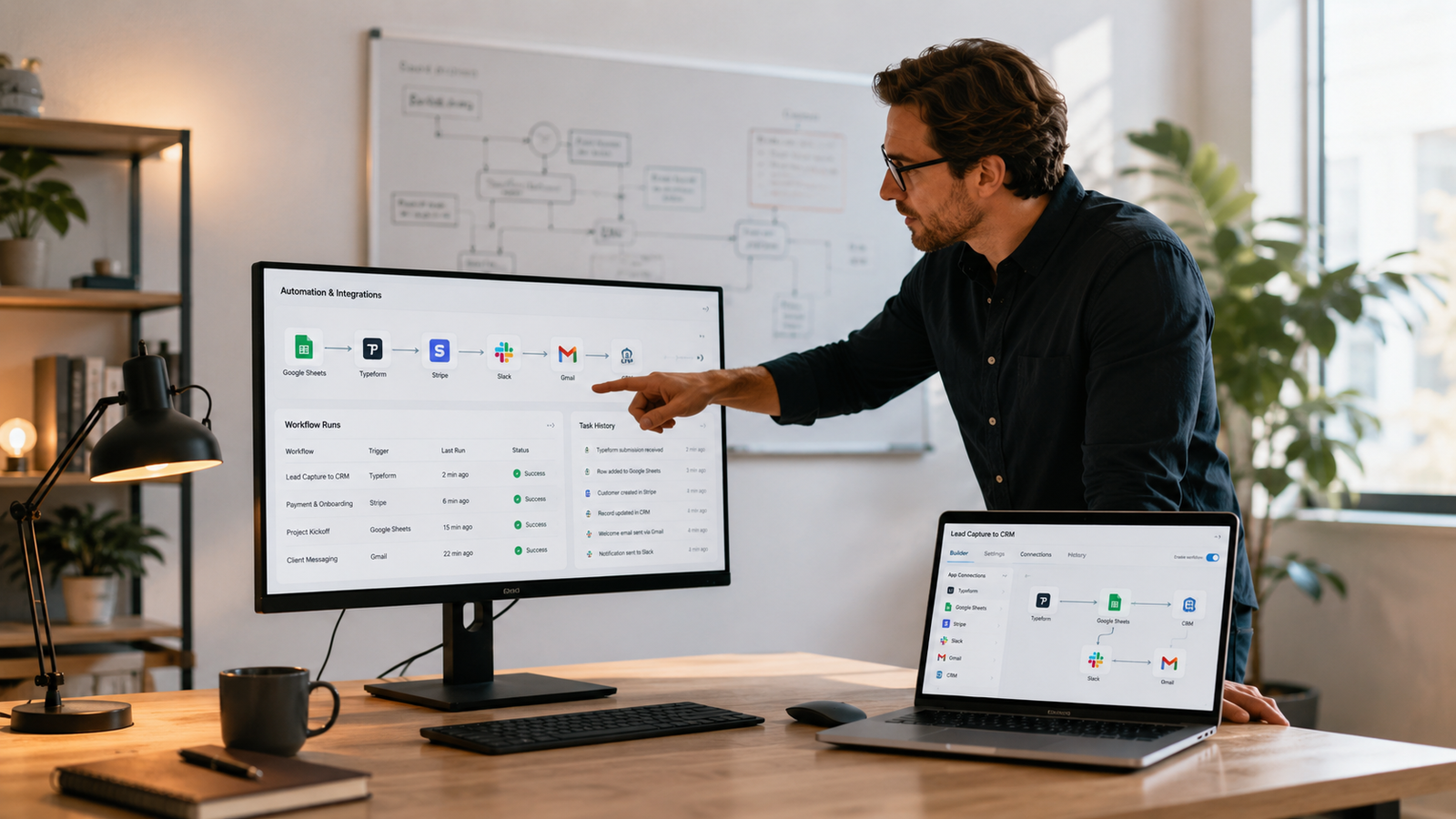 API Integration & Automation project interface preview