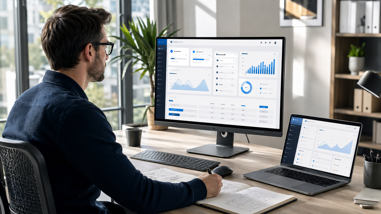 SaaS / Dashboard Development planning workspace