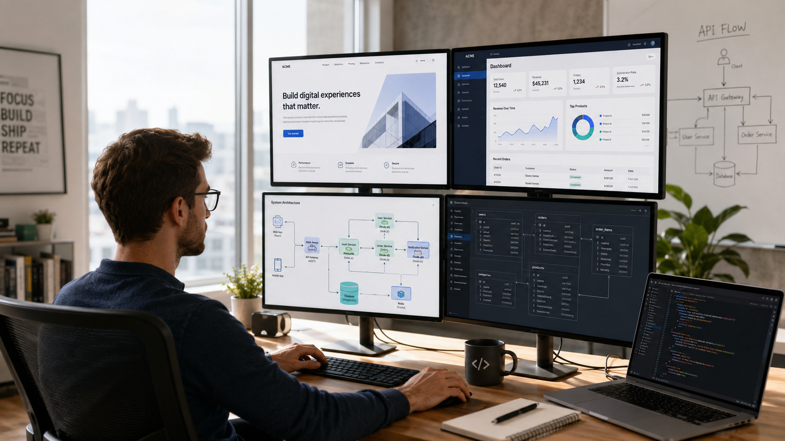 Full-Stack Development planning workspace