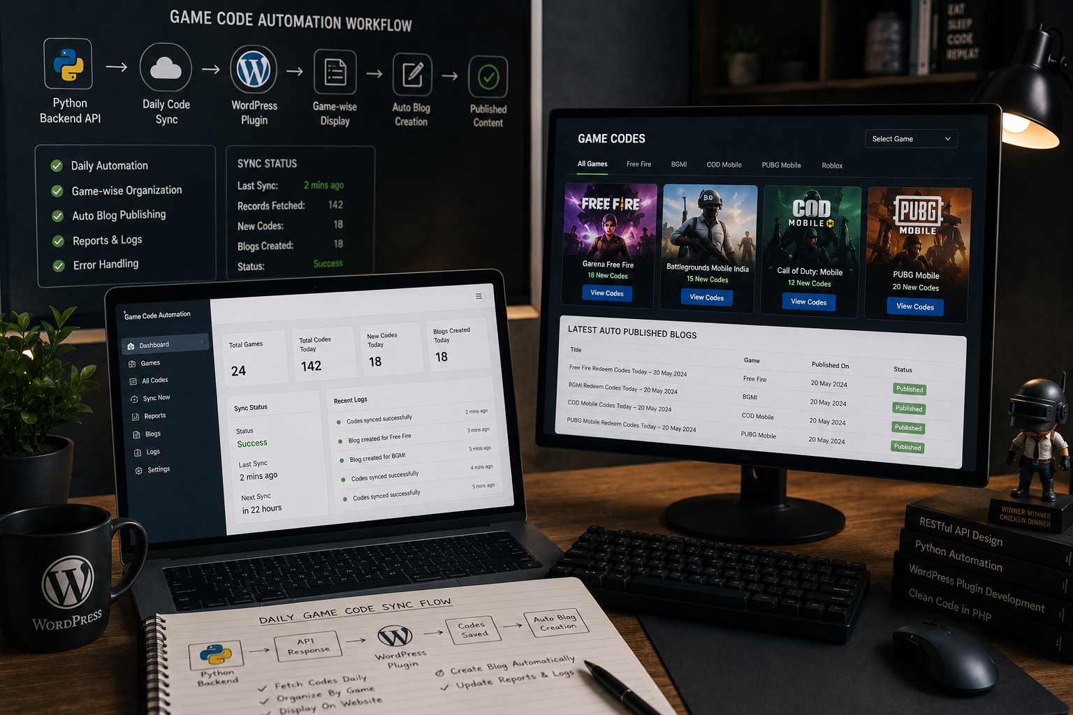 Game Code Automation & Publishing System