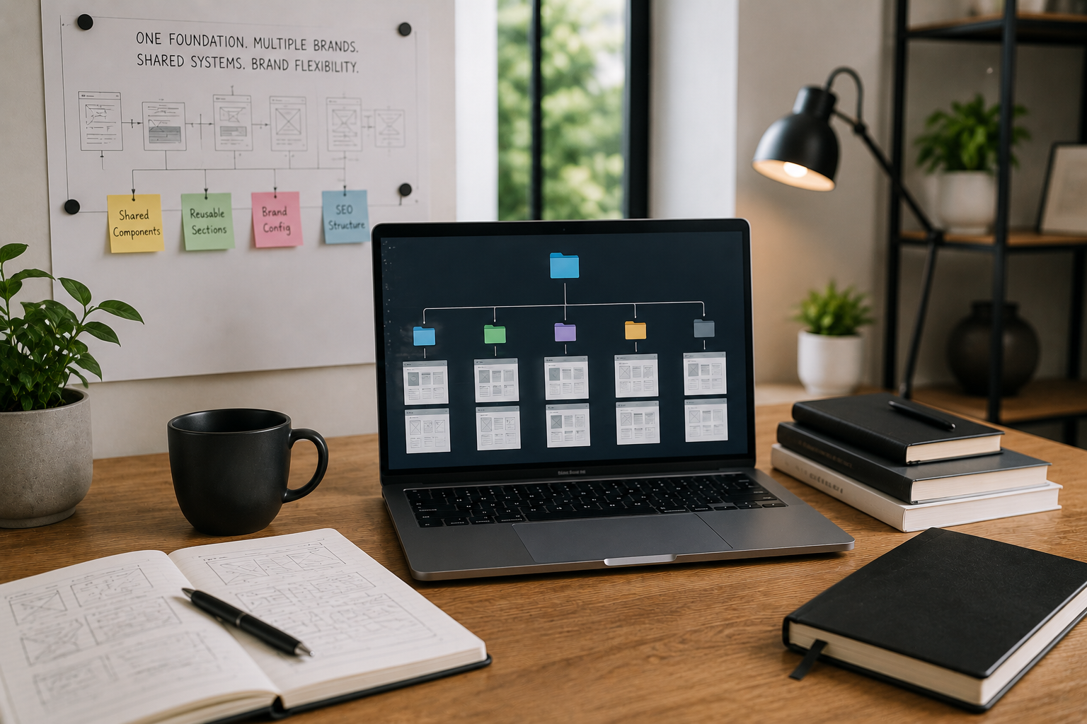 Multi-Brand Business Website Monorepo