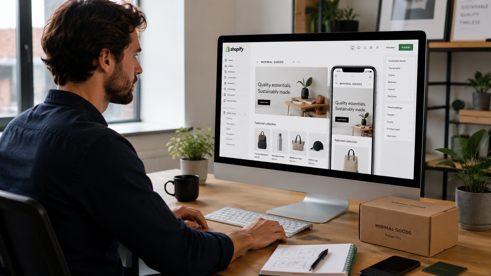 Shopify Development planning workspace