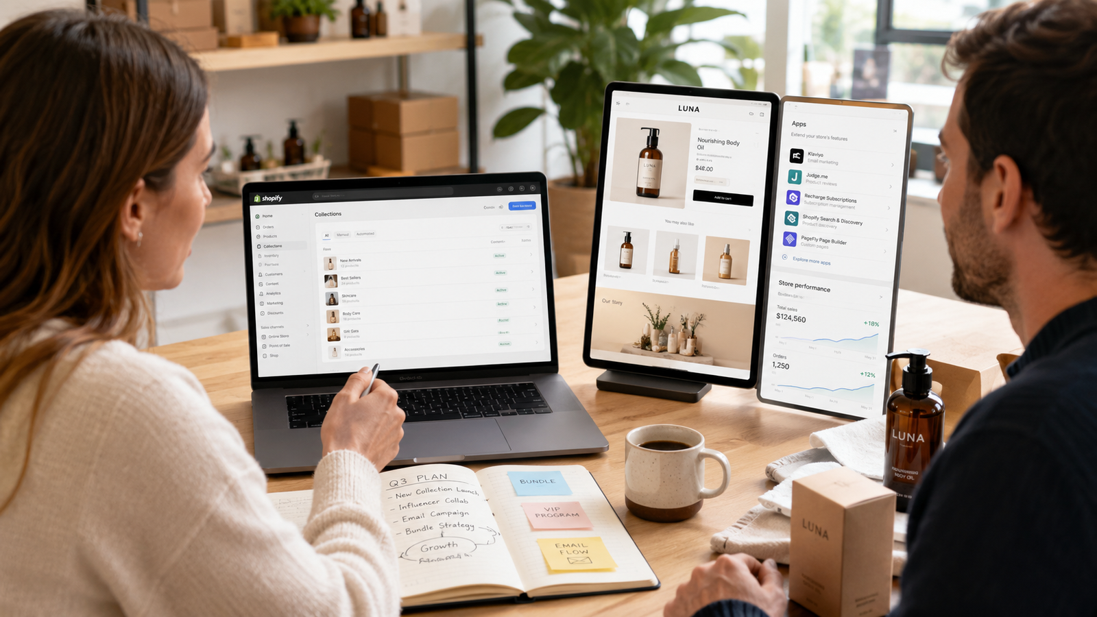 Shopify Development project interface preview