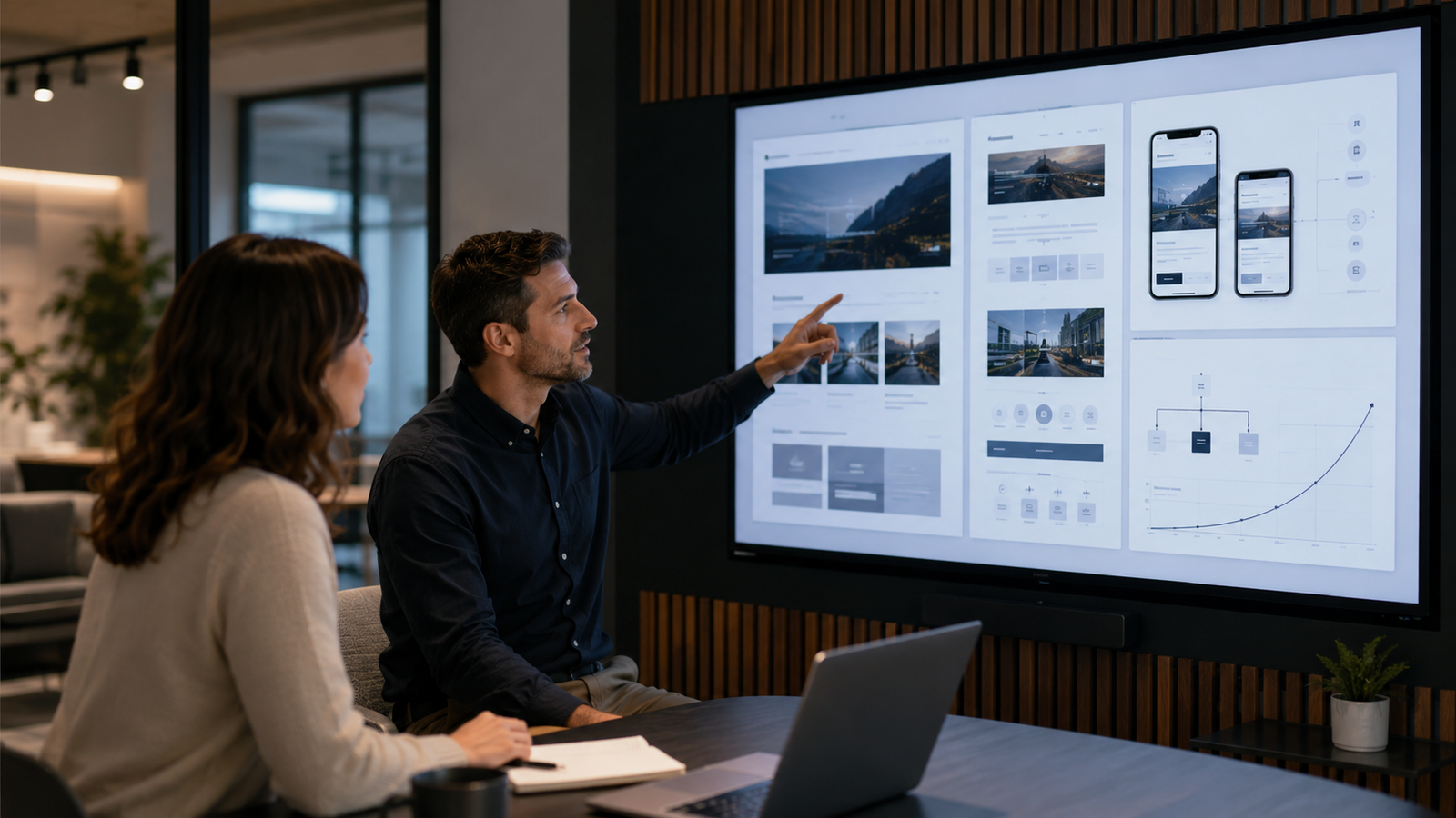 Website Design & Development project interface preview